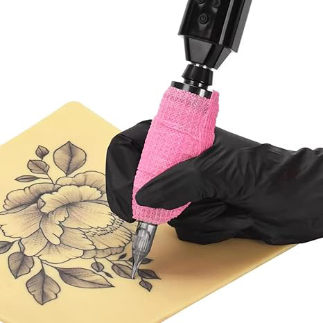 تاتو گریپ باند چسبنده بسته بندی خود چسبنده